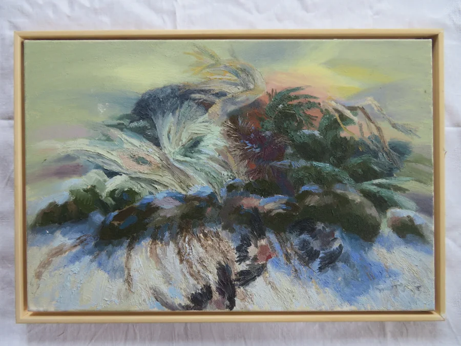Glyn  Morgan - Birds in a Landscape