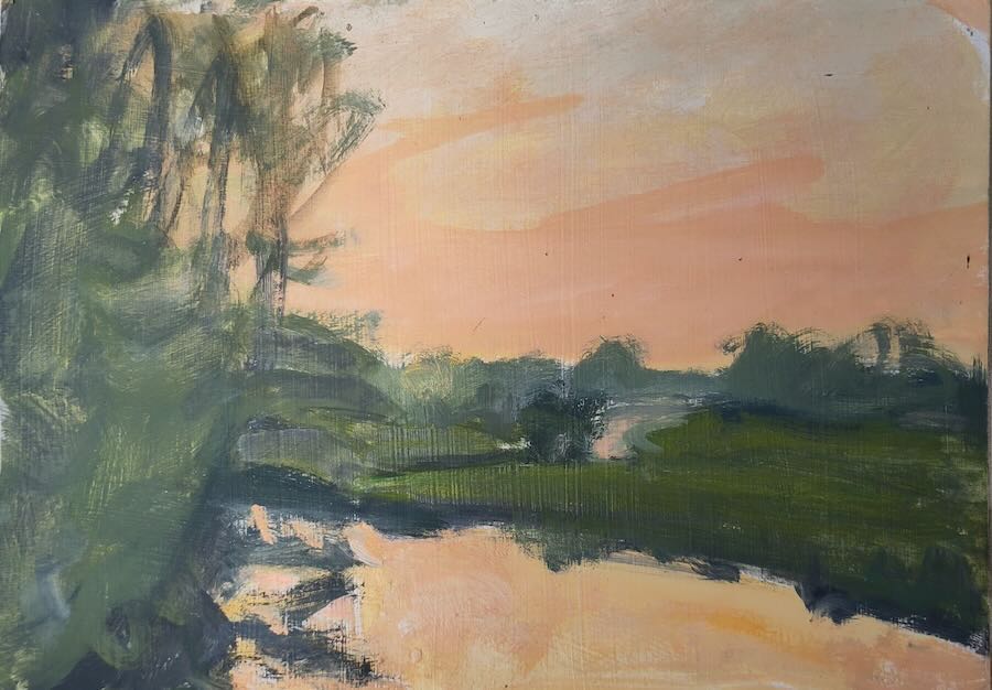 Frances Mann - Amazing Sky from Falcon Bridge