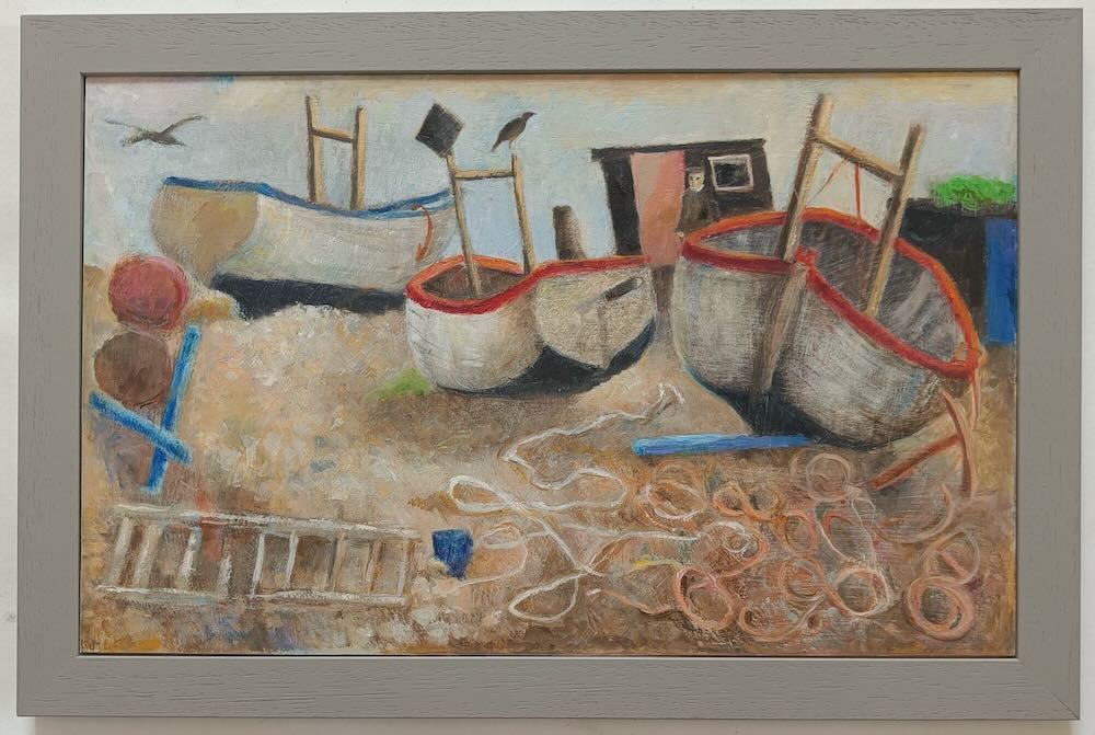 Tessa  Newcomb - Blues and Reds