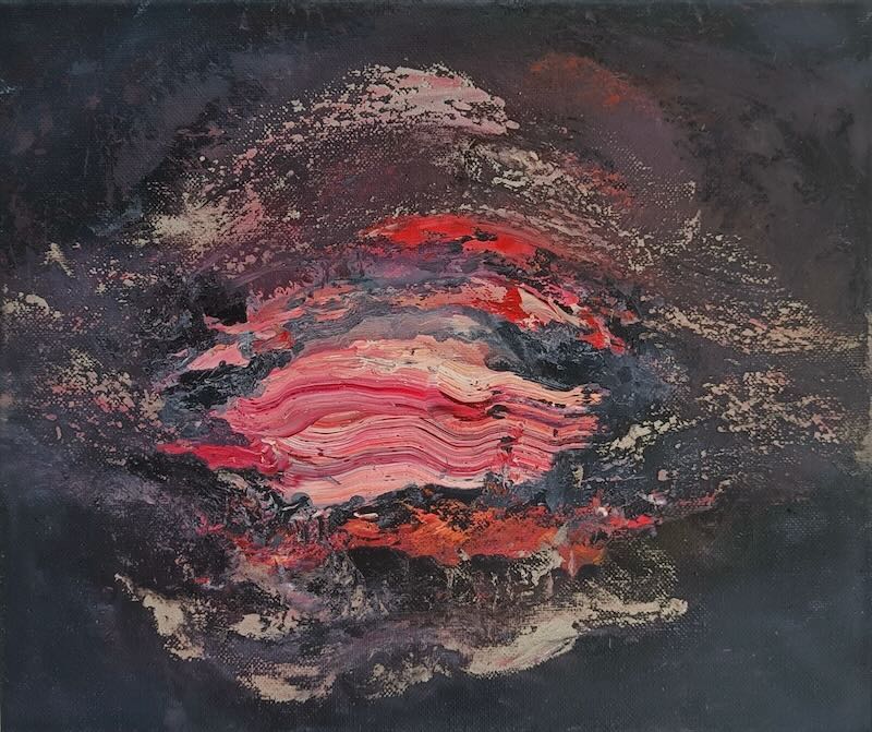 Maggi Hambling - Dark Sunrise 2023