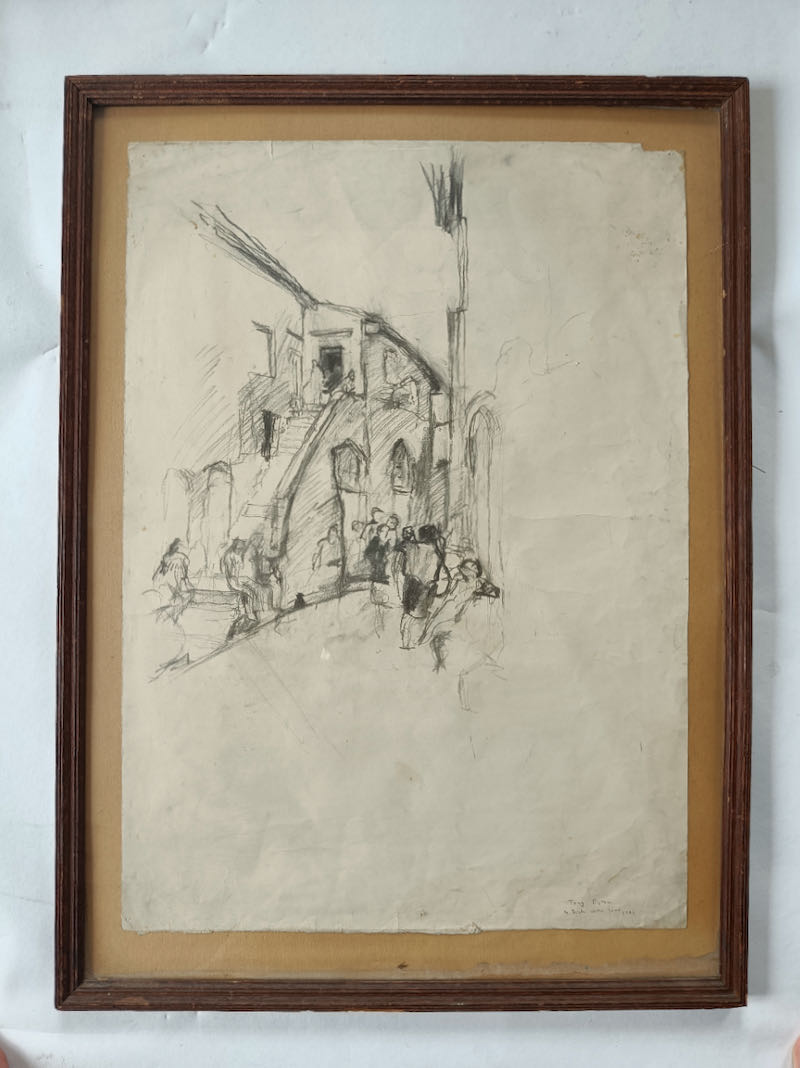 Anthony  Eyton - Italian Scene