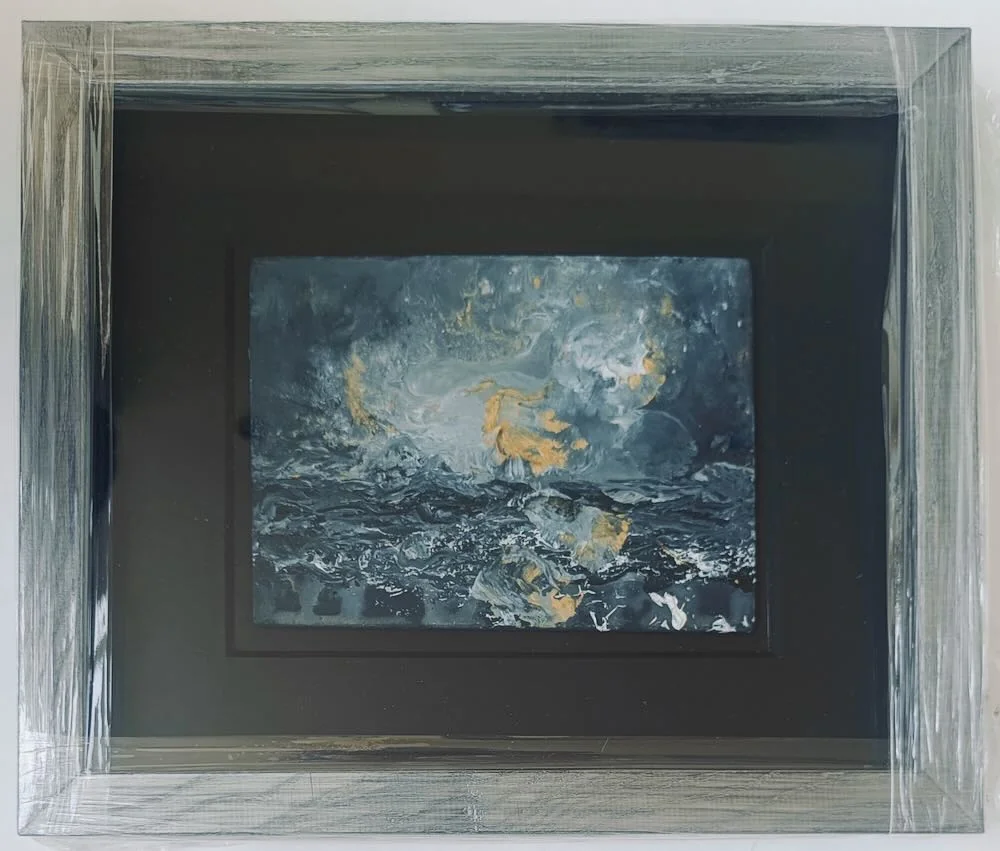 Maggi Hambling - Fireworks Over the sea II