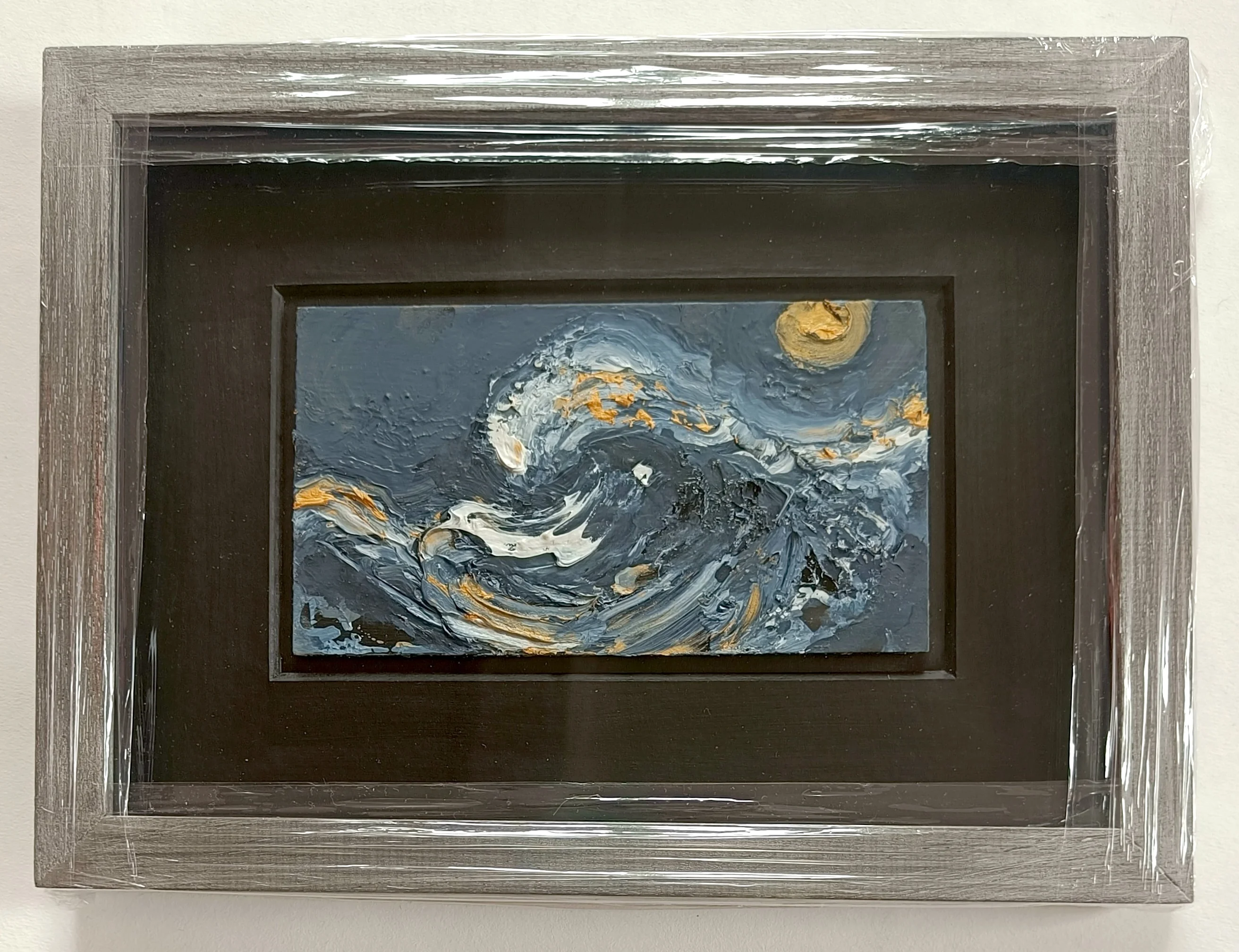 Maggi Hambling - Moon and Sea December II, 2025