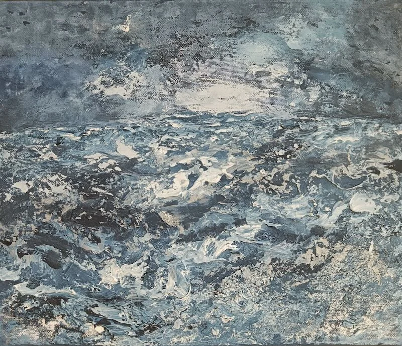 Maggi Hambling - North Sea Rolling
