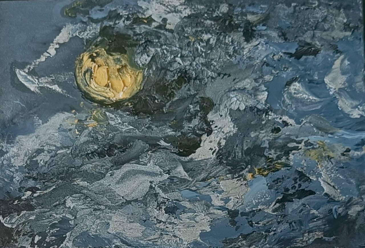 Maggi Hambling - Moon in Clouds