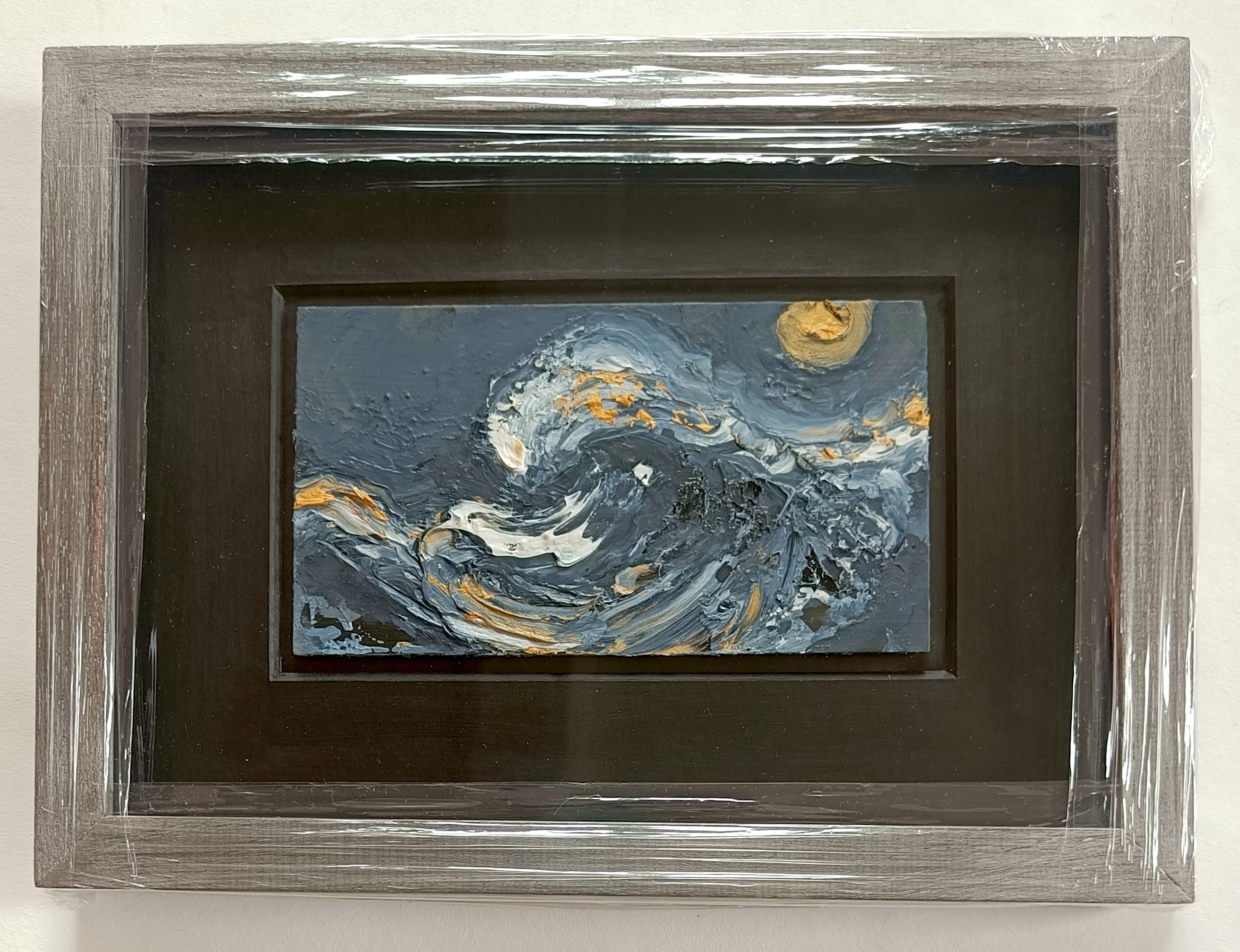 Maggi Hambling - Moon and Sea December II, 2025