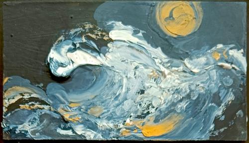 Moon and Sea December V, 2025