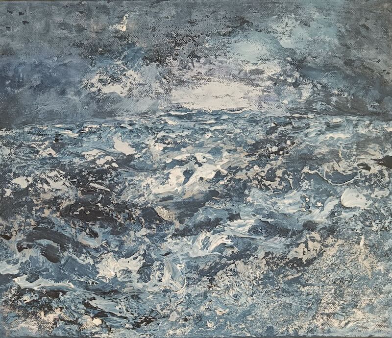 Maggi Hambling - North Sea Rolling