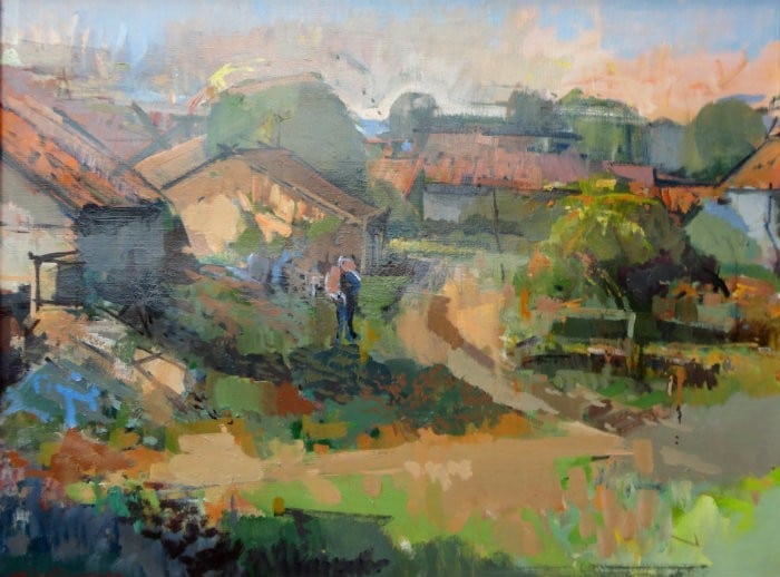 Oliver  Campion - Orchard at Allemans