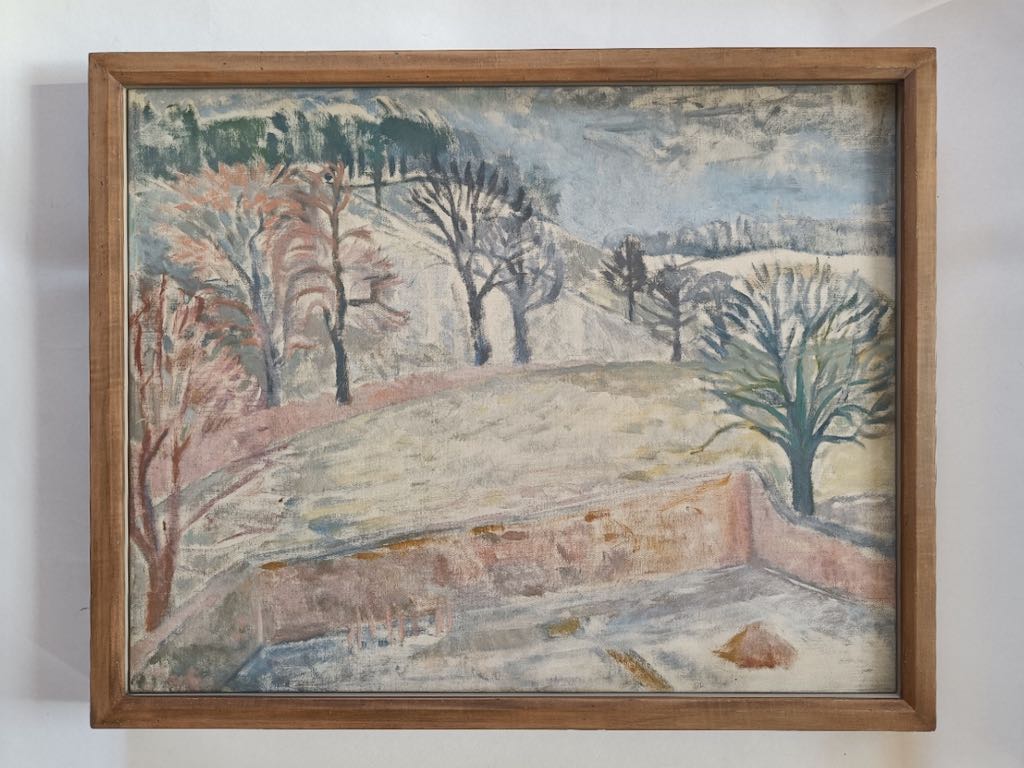 Margaret  Mellis - Snowy Landscape Arngosk II