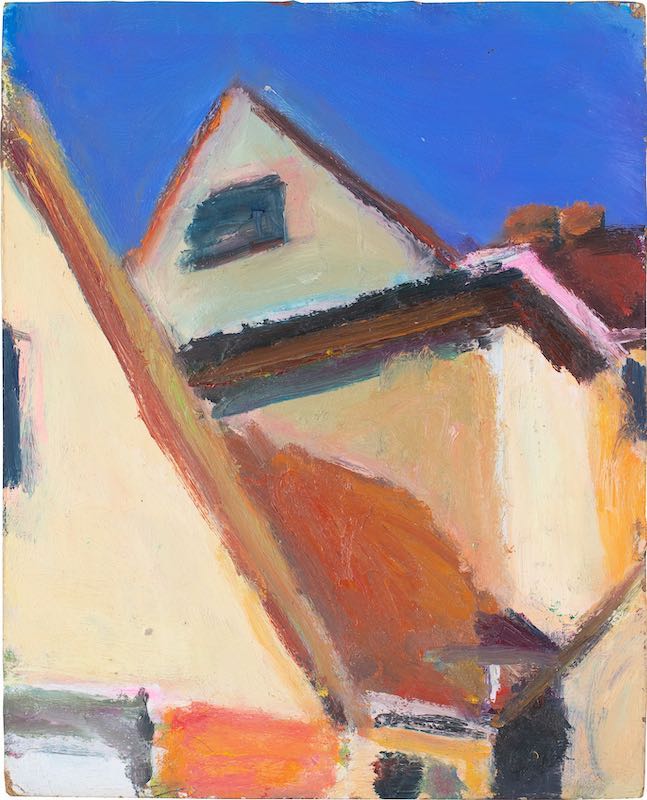 Sargy  Mann - THE BACK OF THORINGTON HALL