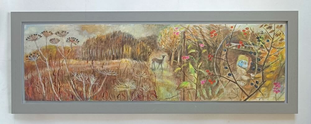 Tessa  Newcomb - The Setting Sun helps the Trees