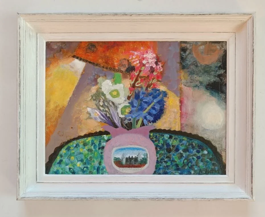 Arabella  Shand - Still Life with Spring Flowers