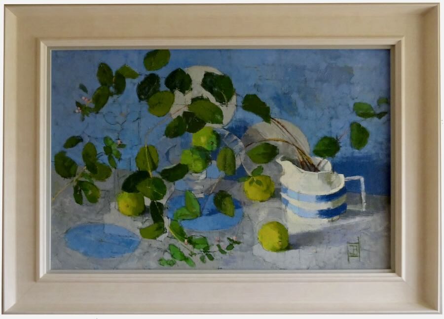 Jill  Barthorpe - Blue Still Life