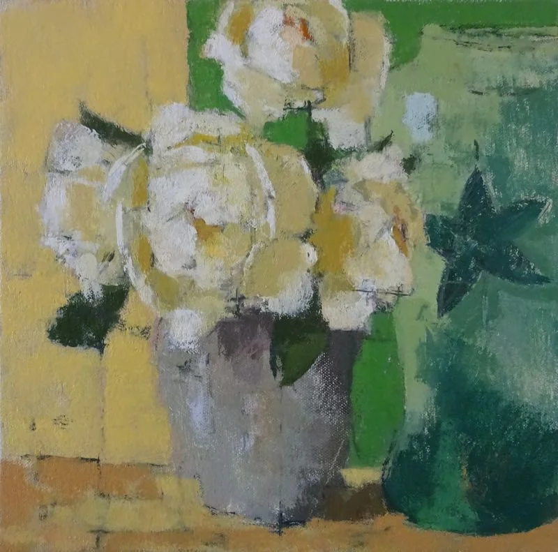 Jill  Barthorpe - Roses with Star Vase