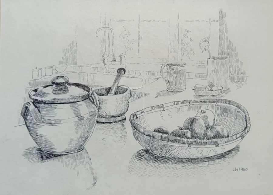 Joan Warburton - Kitchen Still Life