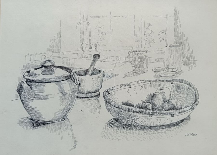 Joan Warburton - Kitchen Still Life