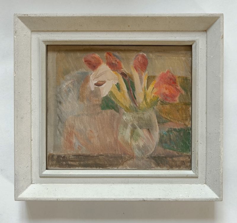 Margaret  Mellis - Orchid and Tulips