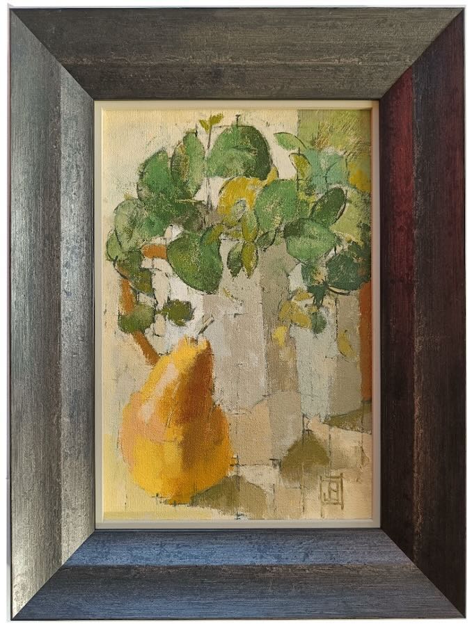 Jill  Barthorpe - Pear with Leaves