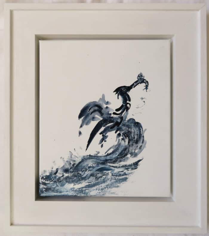 Maggi Hambling - Cormorant Rising III